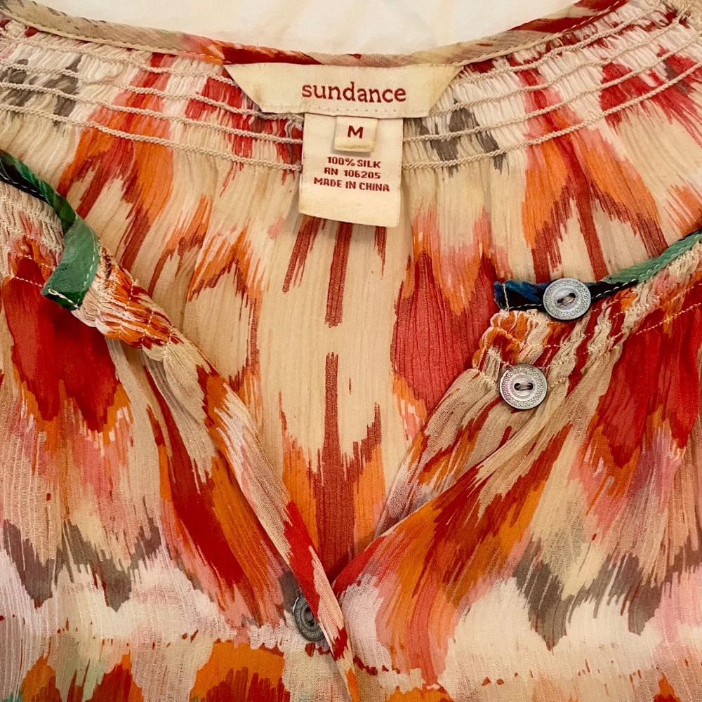 Sundance Silk Blouse - Picture 3 of 10
